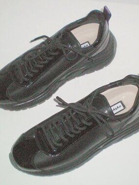 Eytys H&M Black Leather Platform Chunky Shoes Mens Size 7 EU 39 NWT